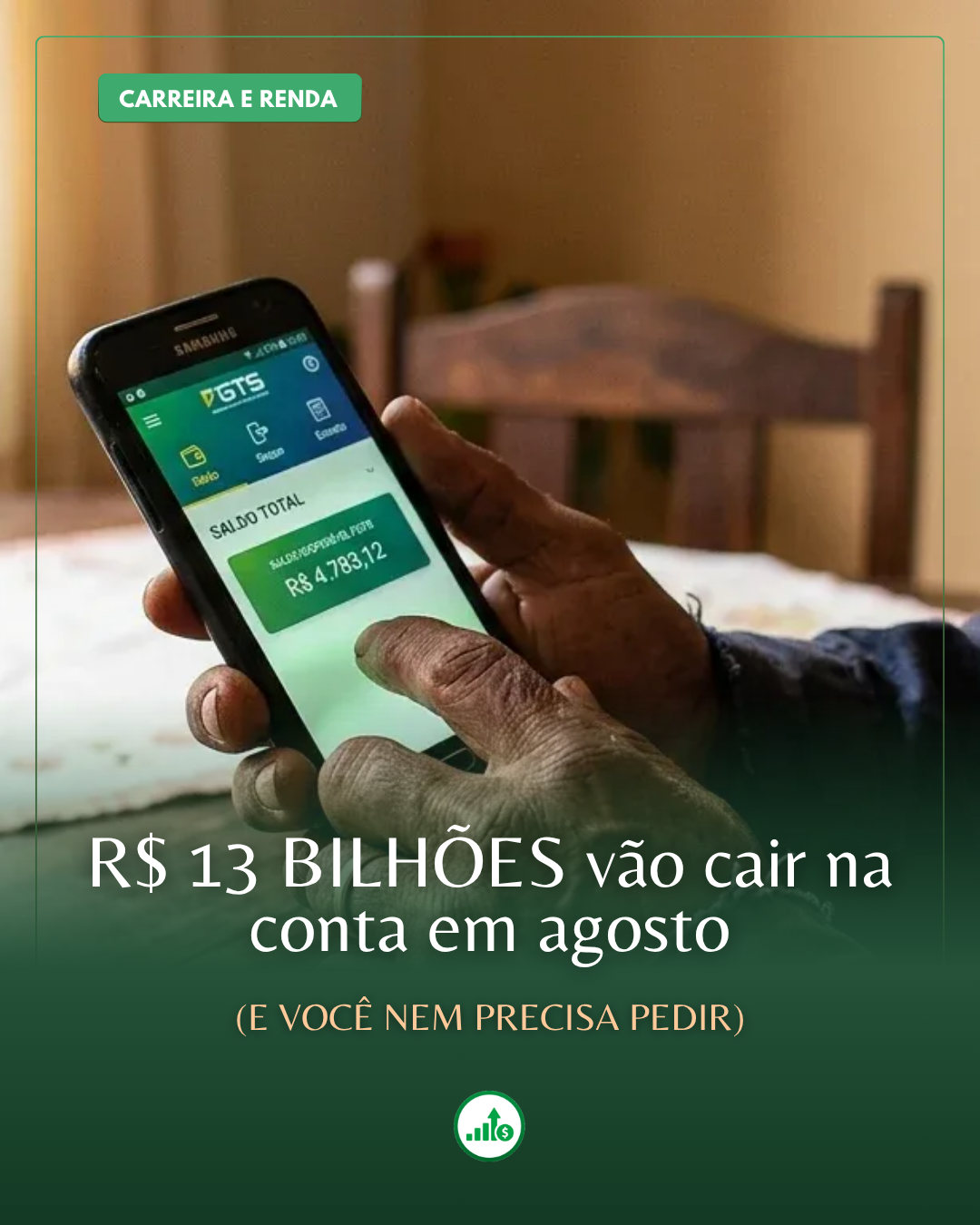 Lucro do FGTS 2026: R$ 13 bilhões devem ser distribuídos — veja quem recebe e quando